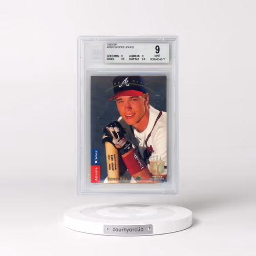 1993 SP #280 Chipper Jones - Foil (BGS 9 MINT)