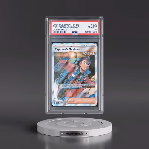 2024 Pokémon Tef EN-Temporal Forces #200 Explorer's Guidance - Ultra Rare (PSA 10 GEM MINT)