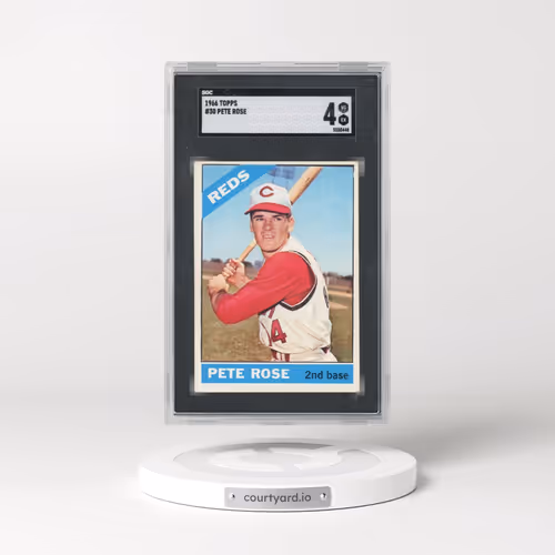 1966 Topps #30 Pete Rose (SGC 4 VG-EX)