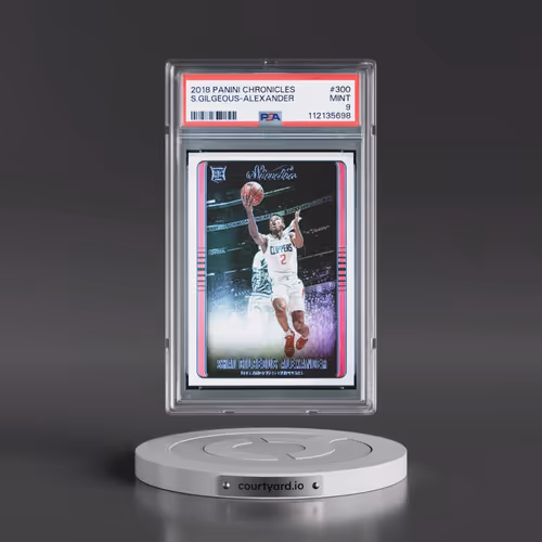 2018 Panini Chronicles #300 Shai Gilgeous-Alexander (PSA 9 MINT)