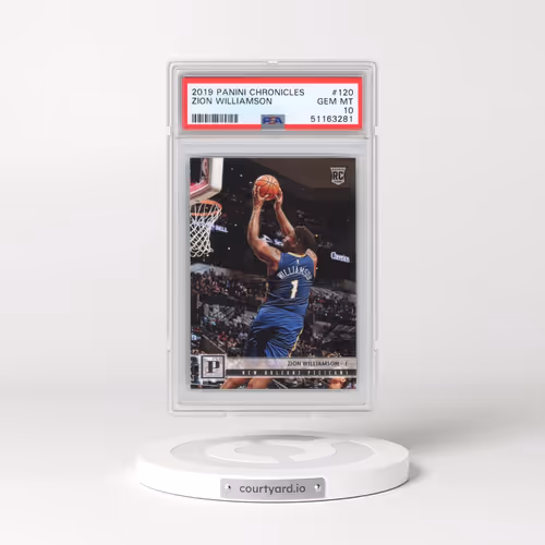 2019 Panini Chronicles #120 Zion Williamson (PSA 10 GEM MINT)
