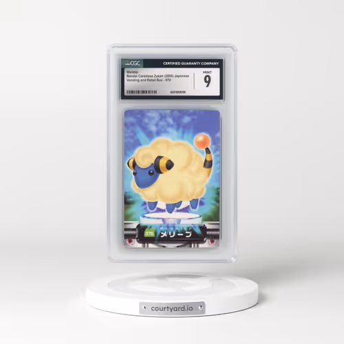 2005 Base Set (2005)(Bold Romanji Back) #070 Mareep (CGC 9 MINT)