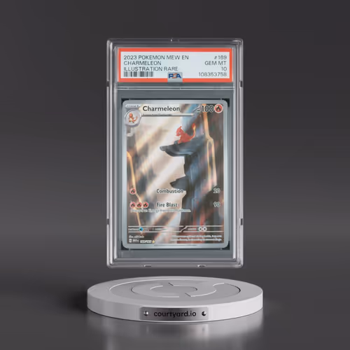 2023 Pokémon Mew EN-151 #169 Charmeleon - Illustration Rare (PSA 10 GEM MINT)