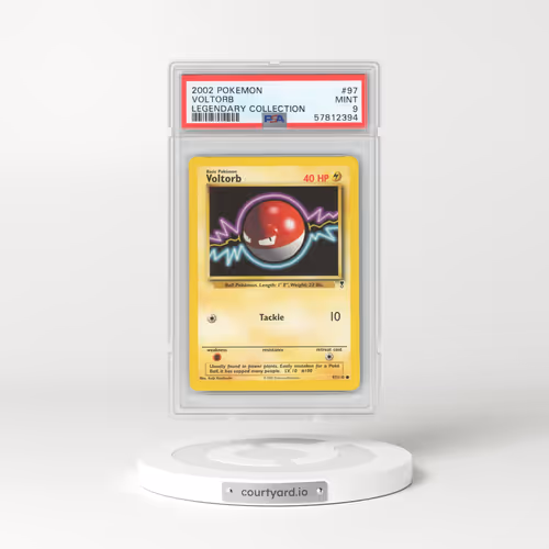 2002 Legendary Collection #97 Voltorb (PSA 9 MINT)
