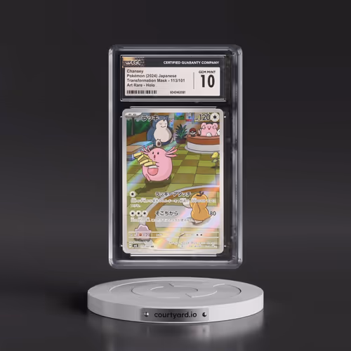 2024 Transformation Mask #113/101 Chansey - Art Rare Holo (CGC 10 GEM MINT)