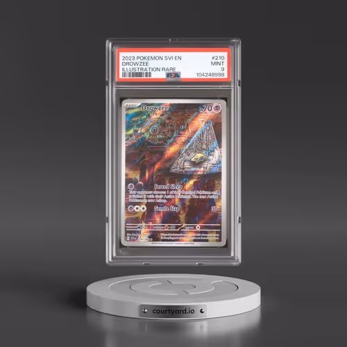 2023 Pokémon Svi EN-Scarlet & Violet #210 Drowzee - Illustration Rare (PSA 9 MINT)