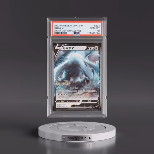 2022 Pokémon S Promo #324 Lugia V - Holo Lugia Get Challenge (PSA 10 GEM MINT)