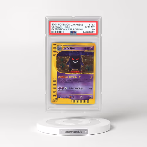 2001 Pokémon Expedition #117 Gengar - 1st Edition Holo (PSA 10 GEM MINT)