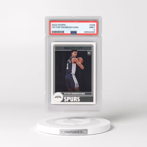 2023 Panini NBA Hoops #298 Victor Wembanyama (PSA 9 MINT)