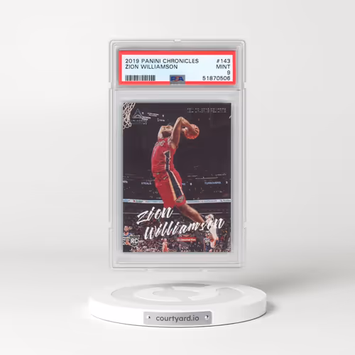2019 Panini Chronicles #143 Zion Williamson (PSA 9 MINT)