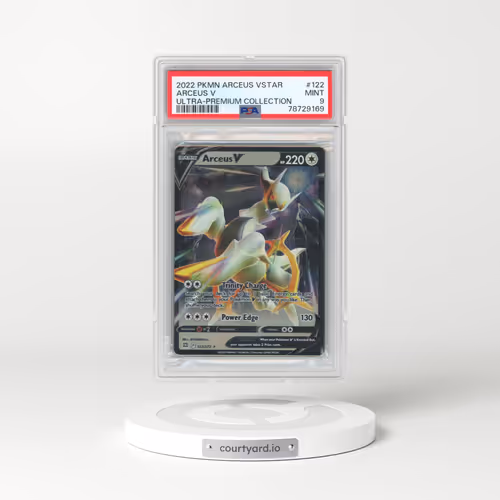 2022 Pokémon Arceus Vstar Ultra-Premium Collection #122 Arceus V - Holo (PSA 9 MINT)