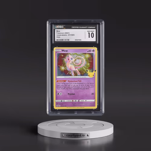 2021 Celebrations #011/025 Mew - Holo (CGC 10 GEM MINT)