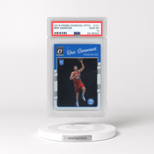 2016 Panini Donruss Optic #151 Ben Simmons (PSA 10 GEM MINT)