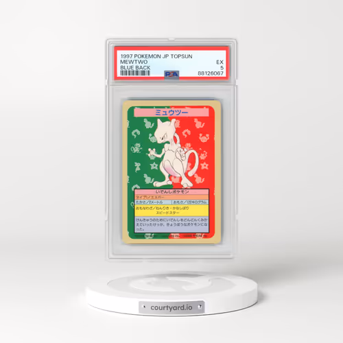 1997 Pokémon Topsun #150 Mewtwo - Blue Back (PSA 5 EX)