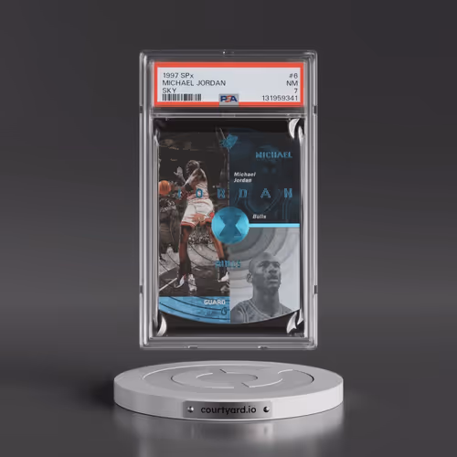 1997 Spx #6 Michael Jordan - Sky (PSA 7 NM)