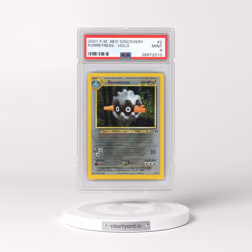 2001 Pokémon Neo Discovery #2 Forretress - Holo (PSA 9 MINT)
