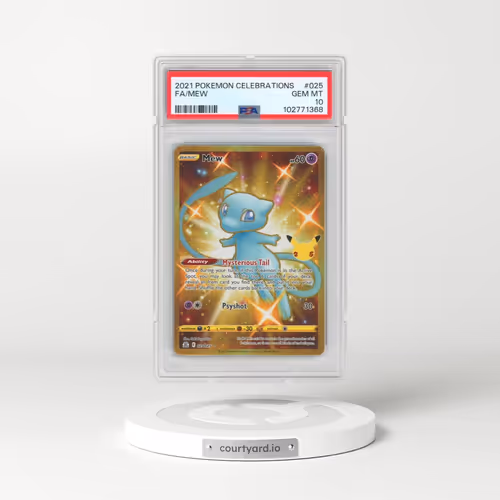 2021 Pokémon Celebrations #025 Mew - Full Art (PSA 10 GEM MINT)