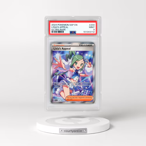 2024 Pokémon Ssp EN-Surging Sparks #234 Lisia's Appeal - Ultra Rare (PSA 9 MINT)