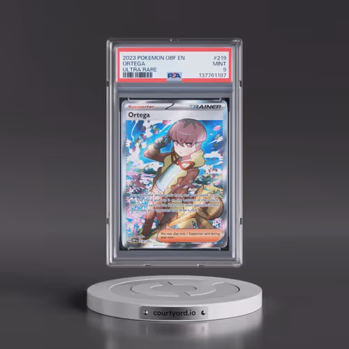 2023 Pokémon Obf EN-Obsidian Flames #219 Ortega - Ultra Rare (PSA 9 MINT)