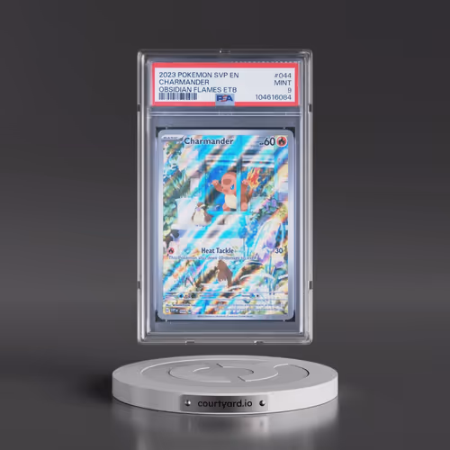 2023 Pokémon Svp EN-SV Black Star Promo #044 Charmander - Obsidian Flames Elite Trainer Box (PSA 9 M