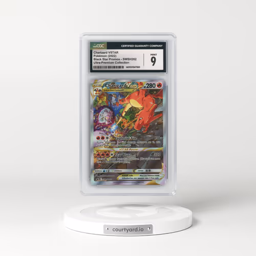 2017 Black Star Promos - Sword & Shield #SWSH262 Charizard VSTAR - Holo Ultra-Premium Collection (CGC 9 MINT)