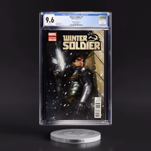 Winter Soldier #1 CGC 9.6 White Pages (Marvel Comics, 4/12) - Universal Dell'Otto Variant Cover