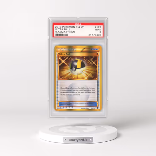 2013 Pokémon Black & White Plasma Freeze #122 Ultra Ball (PSA 9 MINT)