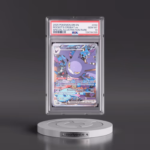 2025 Pokémon Dri EN-Destined Rivals #234 Team Rocket's Crobat EX - Holo Special Illustration Rare (P