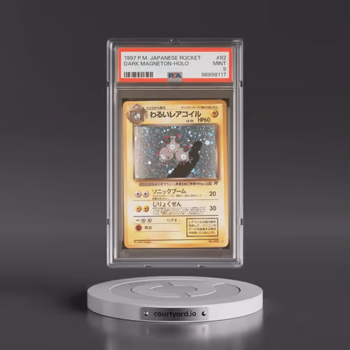 1997 Pokémon Rocket #82 Dark Magneton - Holo (PSA 9 MINT)