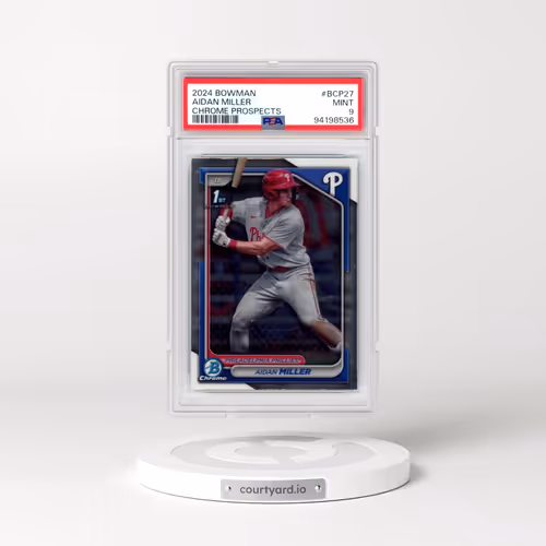 2024 Bowman Chrome Prospects #BCP27 Aidan Miller (PSA 9 MINT)