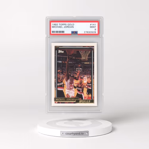 1992 Topps Gold #141 Michael Jordan (PSA 9 MINT)