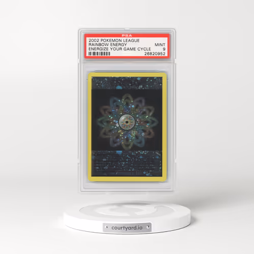 2002 Energize Your Game Cycle Rainbow Energy - Holo (PSA 9 MINT)