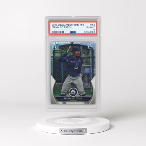 2023 Bowman Mega Box Chrome #156 Felnin Celesten (PSA 10 GEM MINT)