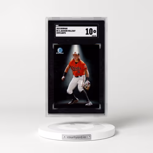2023 Bowman #BS-6 Jackson Holliday - Spotlights (SGC 10 GEM MINT)