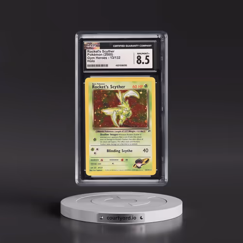 2000 Gym Heroes #13/132 Rocket's Scyther - Holo (CGC 8.5 NM-MT+)