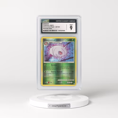 2007 Diamond & Pearl #44 Cascoon - Holo (CGC 9 MINT)