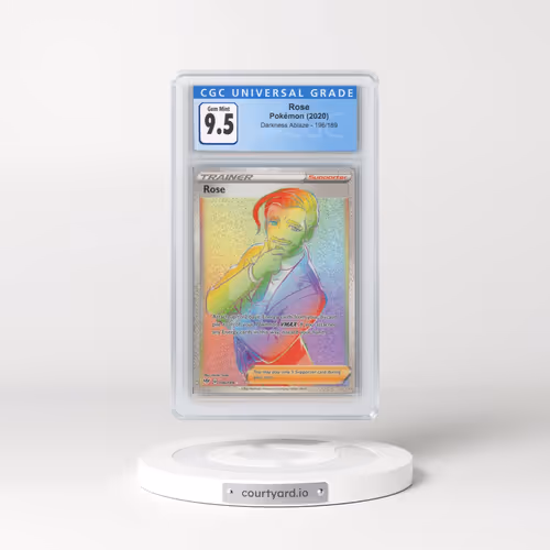 2020 Darkness Ablaze #196/189 Rose - Secret (CGC 10 GEM MINT)