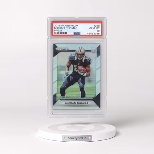 2016 Panini Prizm #230 Michael Thomas - Prizm (PSA 10 GEM MINT)