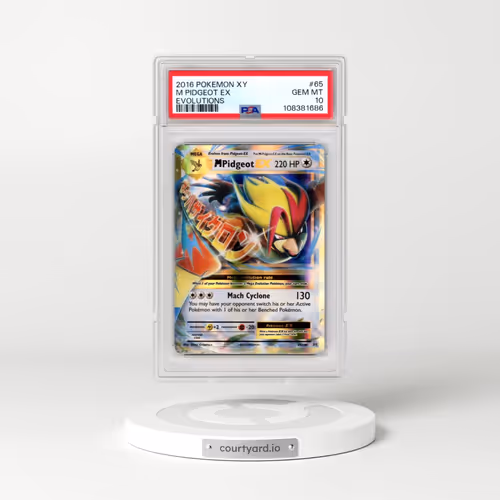 2016 Pokémon XY Evolutions #65 M Pidgeot EX - Holo (PSA 10 GEM MINT)