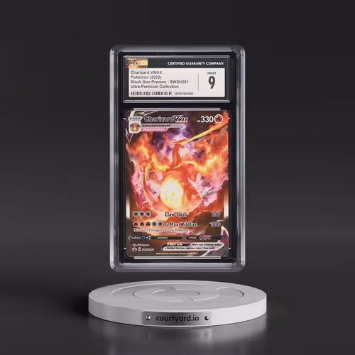 2017 Black Star Promos - Sword & Shield #261 Charizard VMAX - Holo Ultra-Premium Collection (CGC 9 M