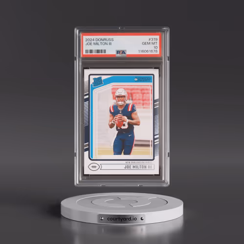 2024 Panini Donruss #319 Joe Milton III (PSA 10 GEM MINT)