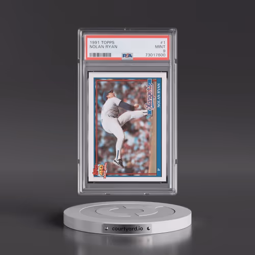 1991 Topps #1 Nolan Ryan (PSA 9 MINT)