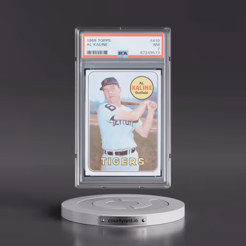 1969 Topps #410 Al Kaline (PSA 7 NM)