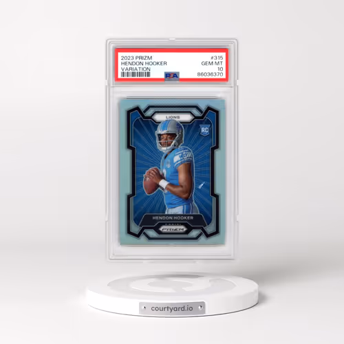 2023 Panini Prizm #315 Hendon Hooker - Variation (PSA 10 GEM MINT)