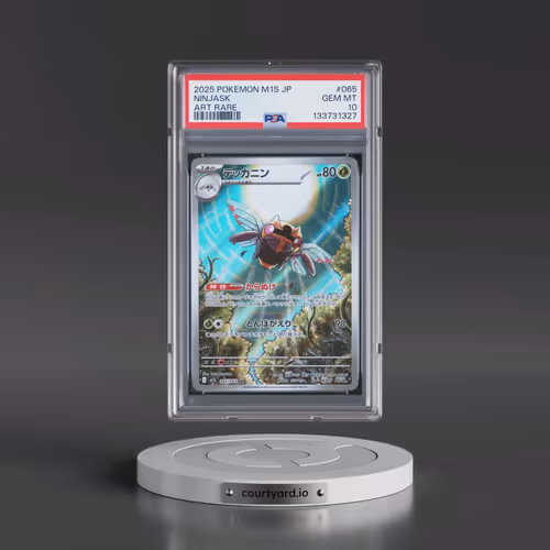 2025 Pokémon M1s-Mega Symphonia #065 Ninjask - Art Rare (PSA 10 GEM MINT)
