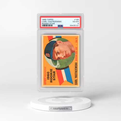 1960 Topps #148 Carl Yastrzemski - Rookie Star (PSA 4 VG-EX)
