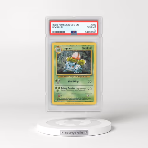 2023 Pokémon CLV-Trading Card Game Classic Venusaur & Lugia EX Deck #002 Ivysaur (PSA 10 GEM MINT)