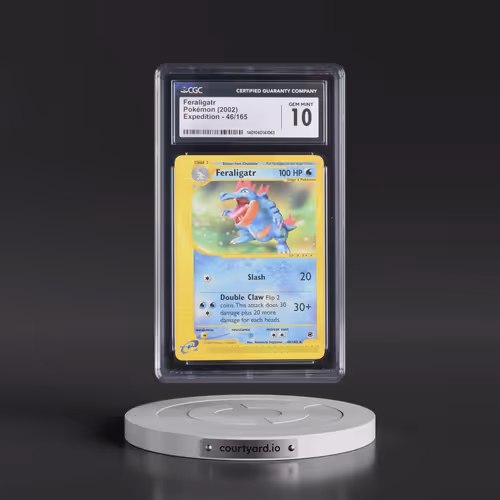 2002 Expedition #46/165 Feraligatr (CGC 10 GEM MINT)