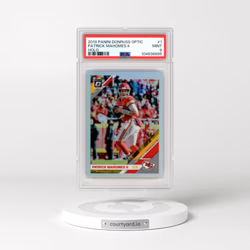 2019 Panini Donruss Optic #1 Patrick Mahomes II - Holo (PSA 9 MINT)