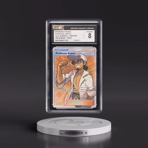 2017 Pokémon Sun & Moon #148 Professor Kukui - Full Art (CGC 8 NM-MT)